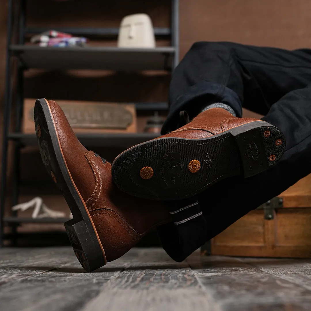 The Craft Boondocker Boots (Russet Waxed Roughout) Goodyear Welted sold by Craft and Glory product image thumbnail 5