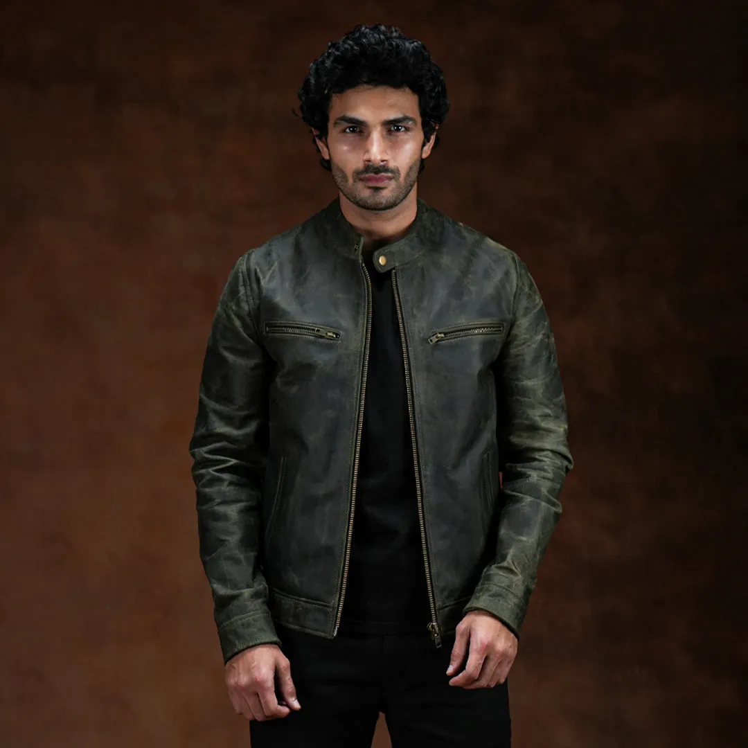 Speed Racer Jacket (Vintage Green) sold by Craft and Glory product image thumbnail 2