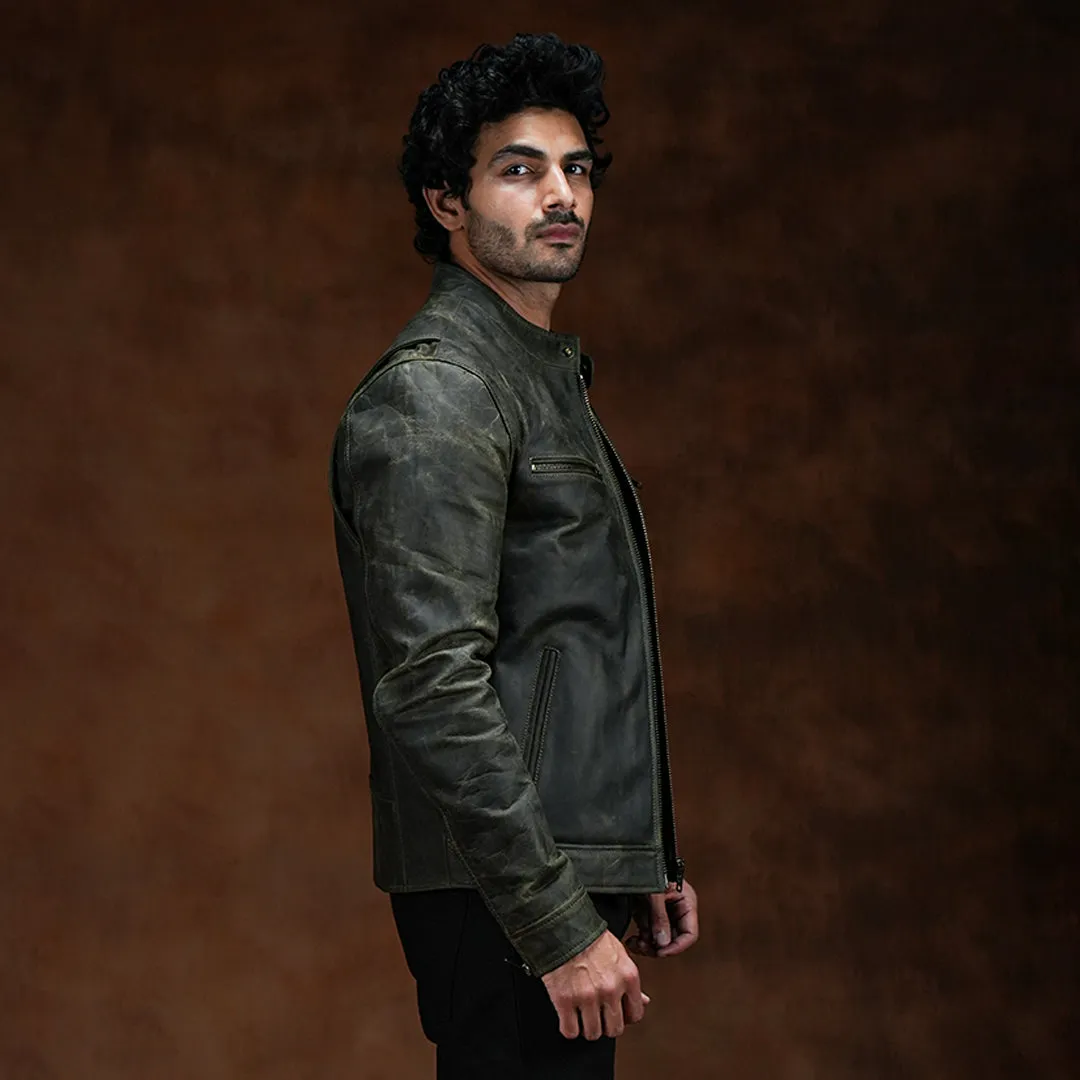 Speed Racer Jacket (Vintage Green) sold by Craft and Glory product image thumbnail 3