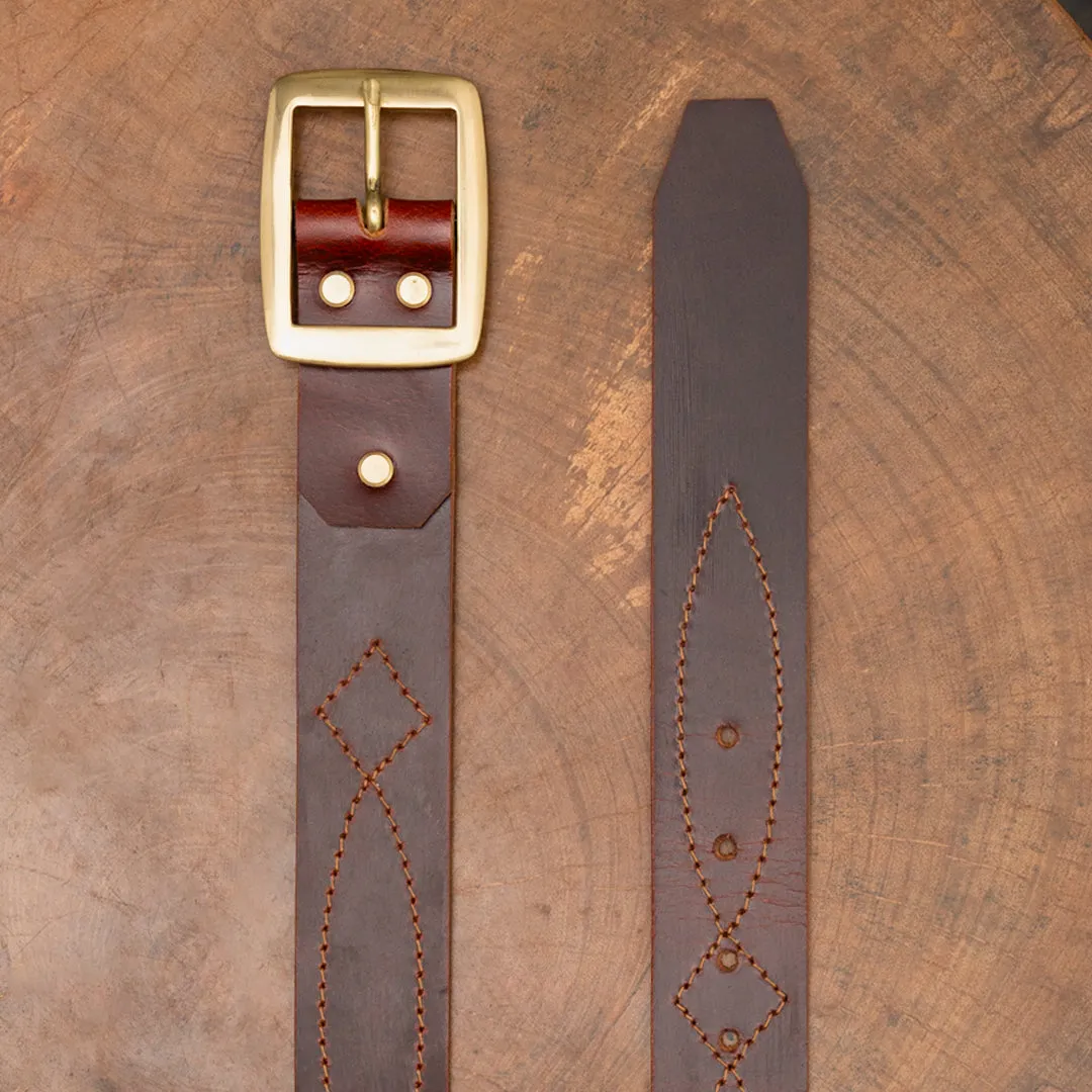 Westin Belt (Saddle Tan) sold by Craft and Glory product image thumbnail 3