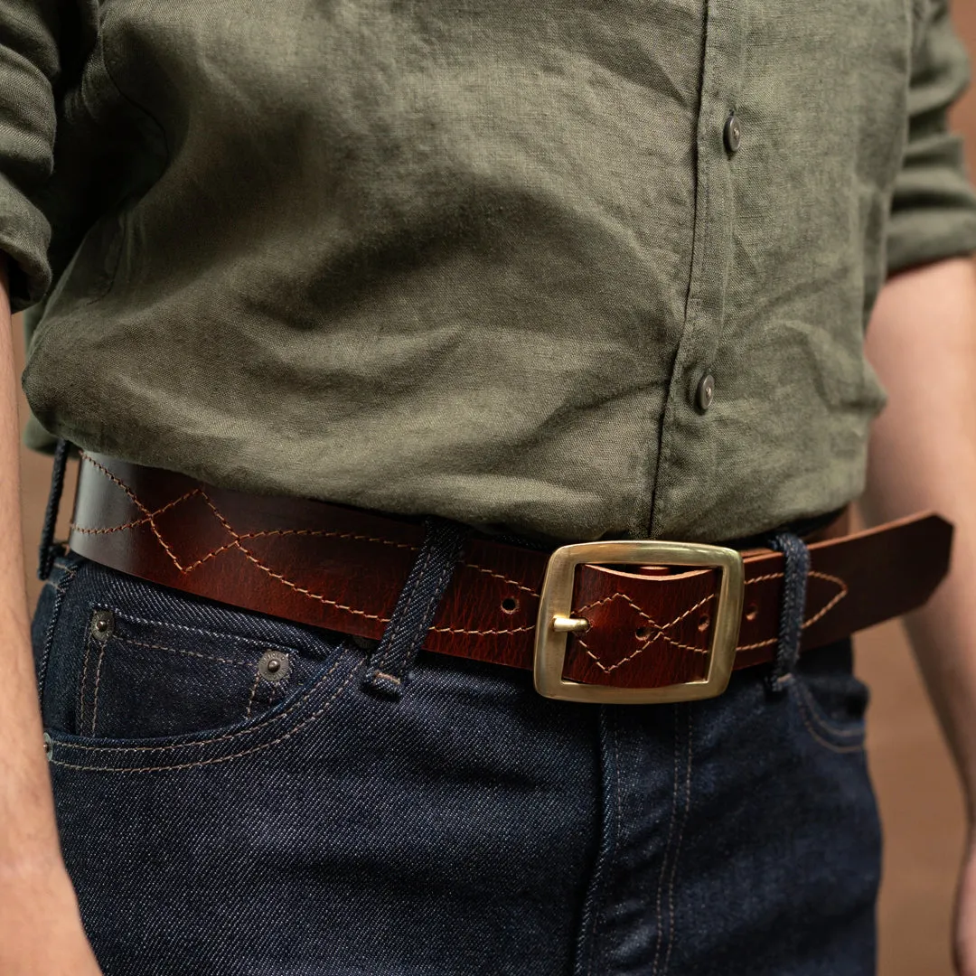 Westin Belt (Saddle Tan) sold by Craft and Glory product image thumbnail 5