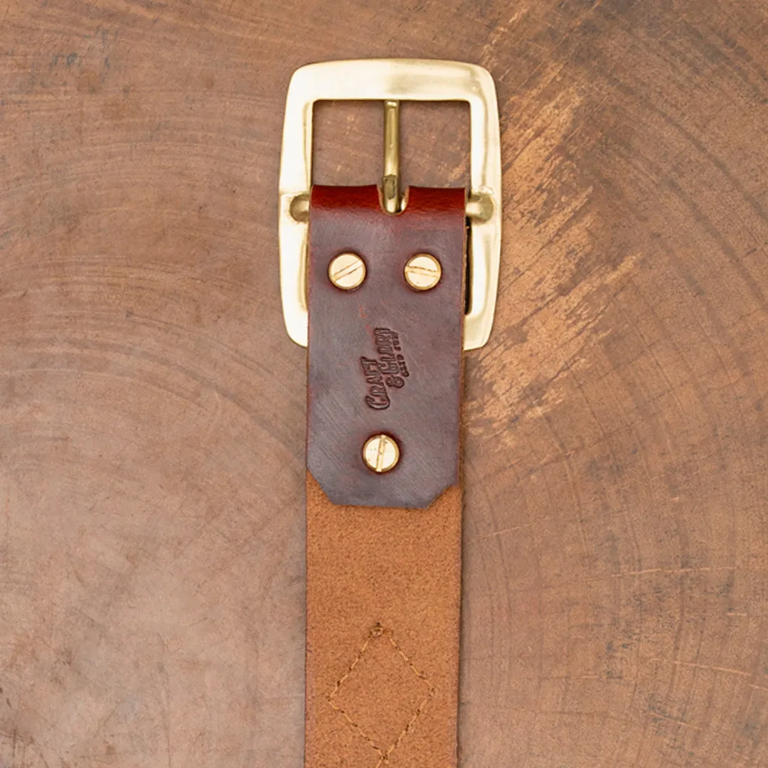 Westin Belt (Saddle Tan) sold by Craft and Glory product image thumbnail 4