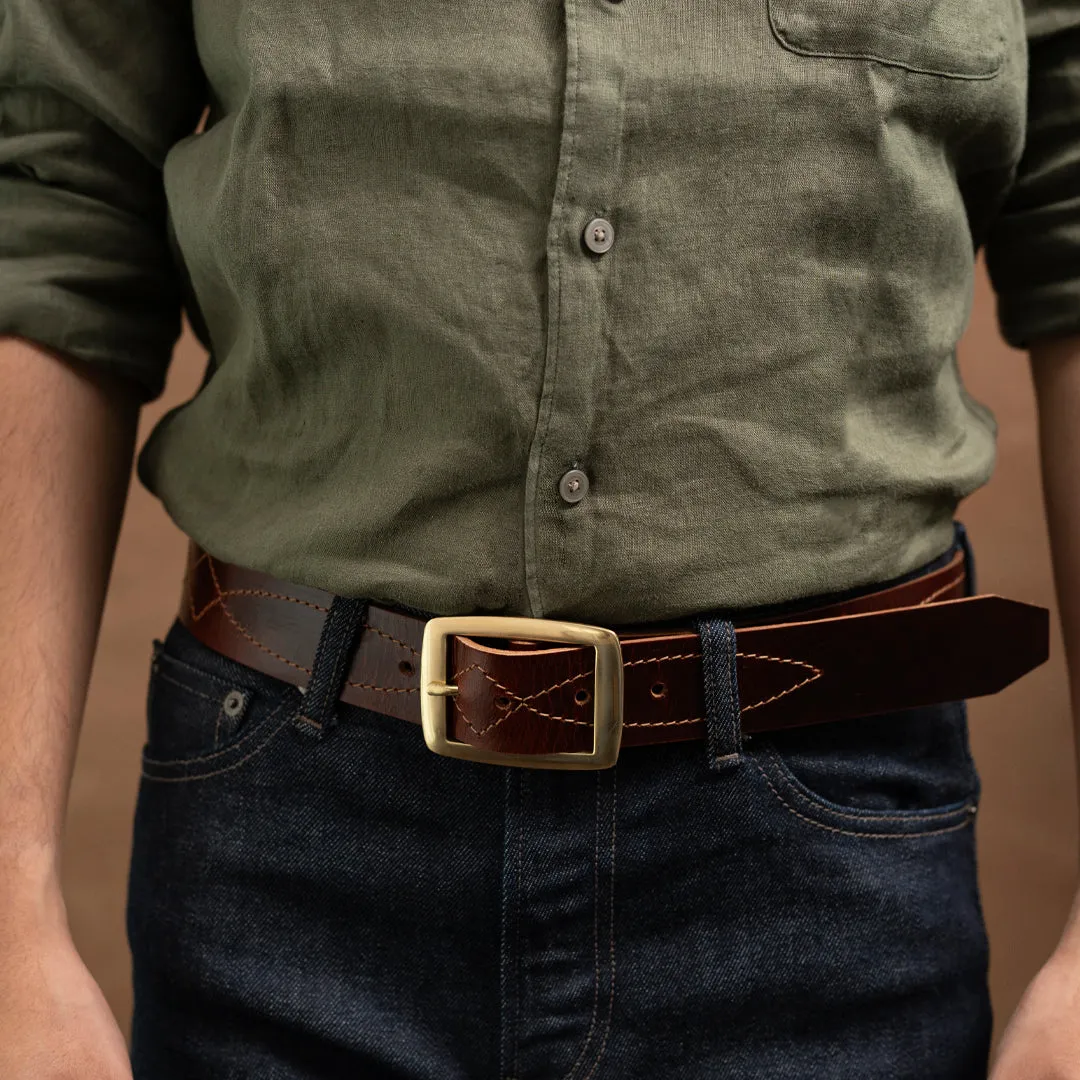 Westin Belt (Saddle Tan) sold by Craft and Glory product image thumbnail 2