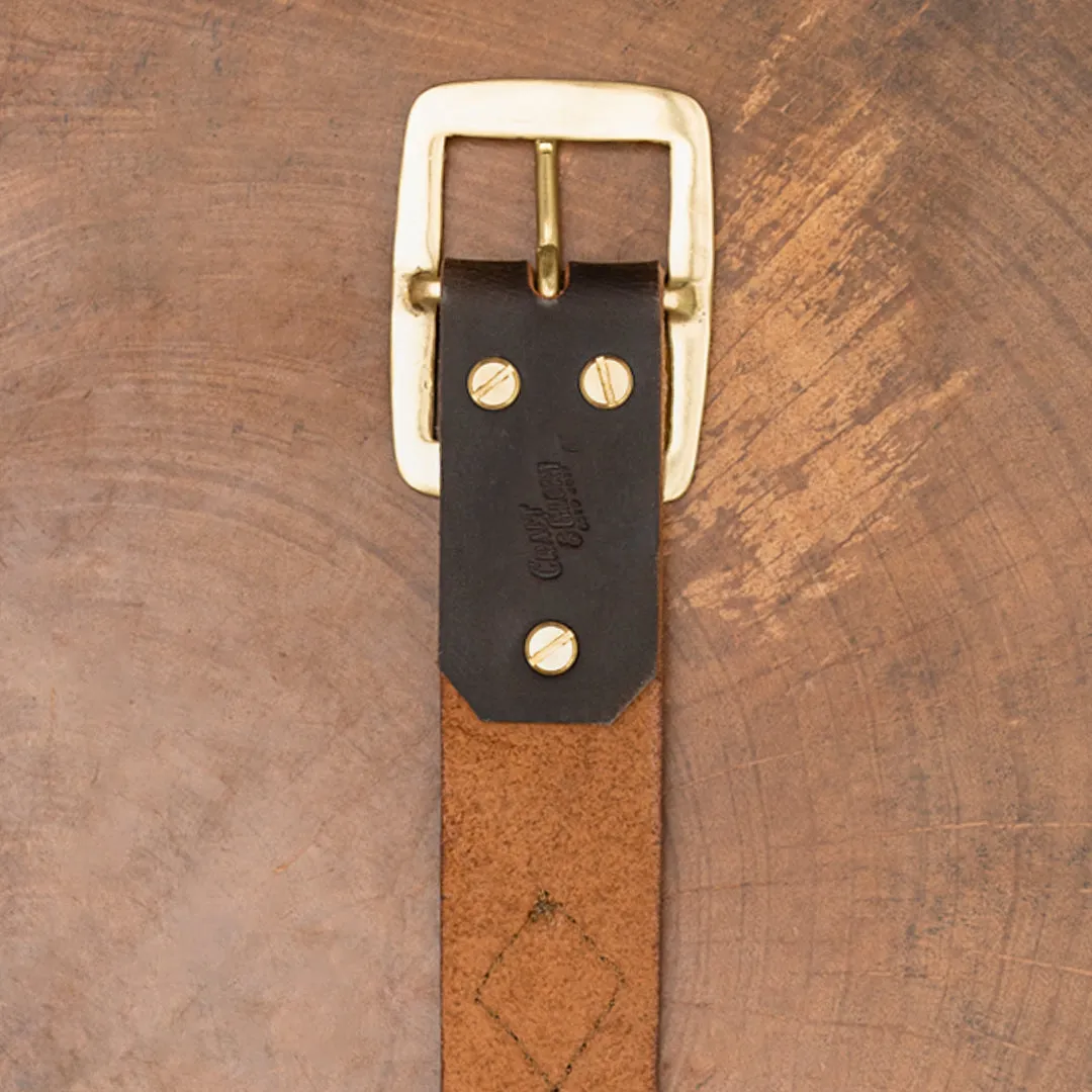 Westin Belt (Vintage Brown) sold by Craft and Glory product image thumbnail 4