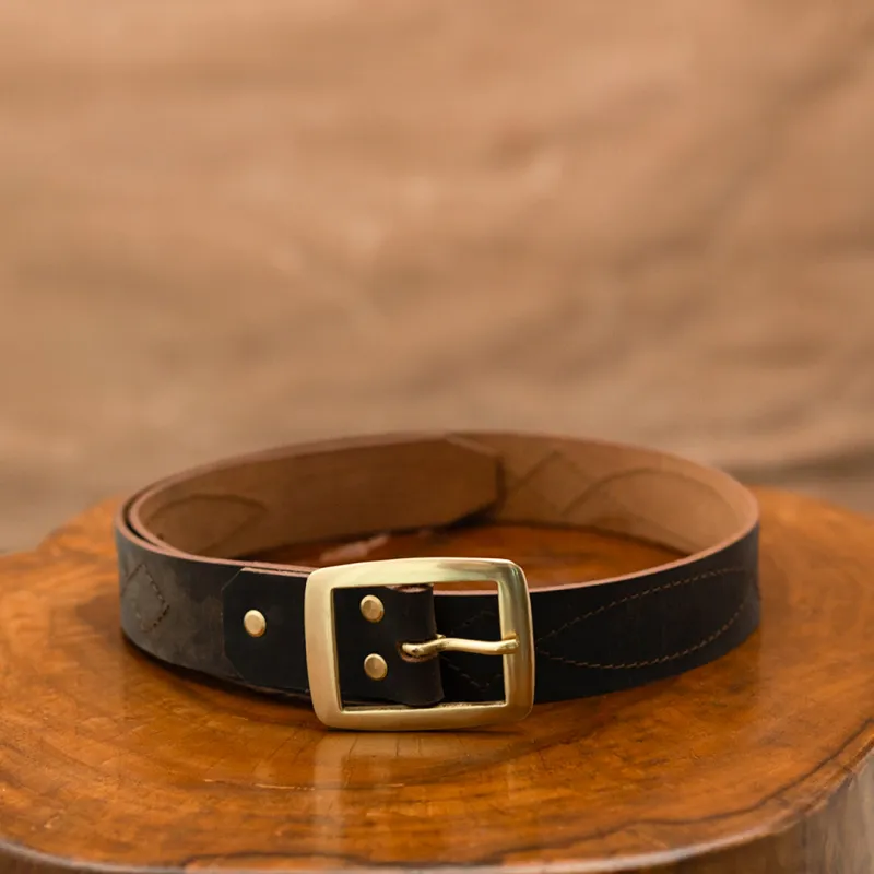 Westin Belt (Vintage Brown) made by Craft and Glory