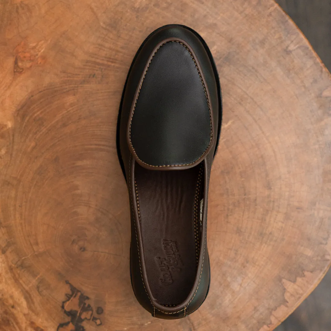 Belgian Loafers (Raven Black) Goodyear Welted sold by Craft and Glory product image thumbnail 5
