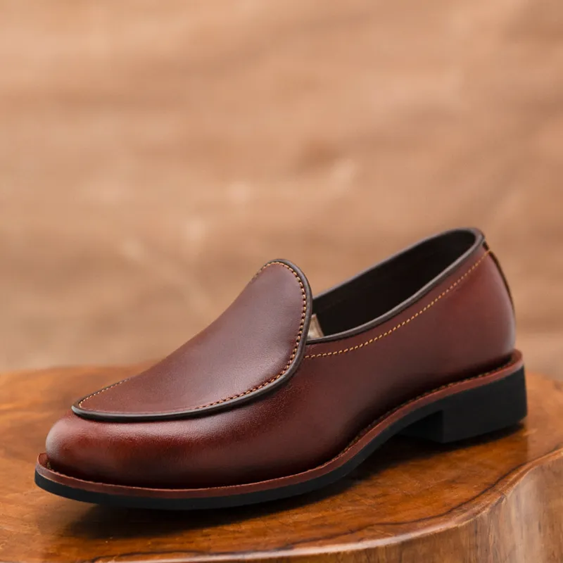 Belgian Loafers (Saddle Tan) Goodyear Welted sold by Craft and Glory