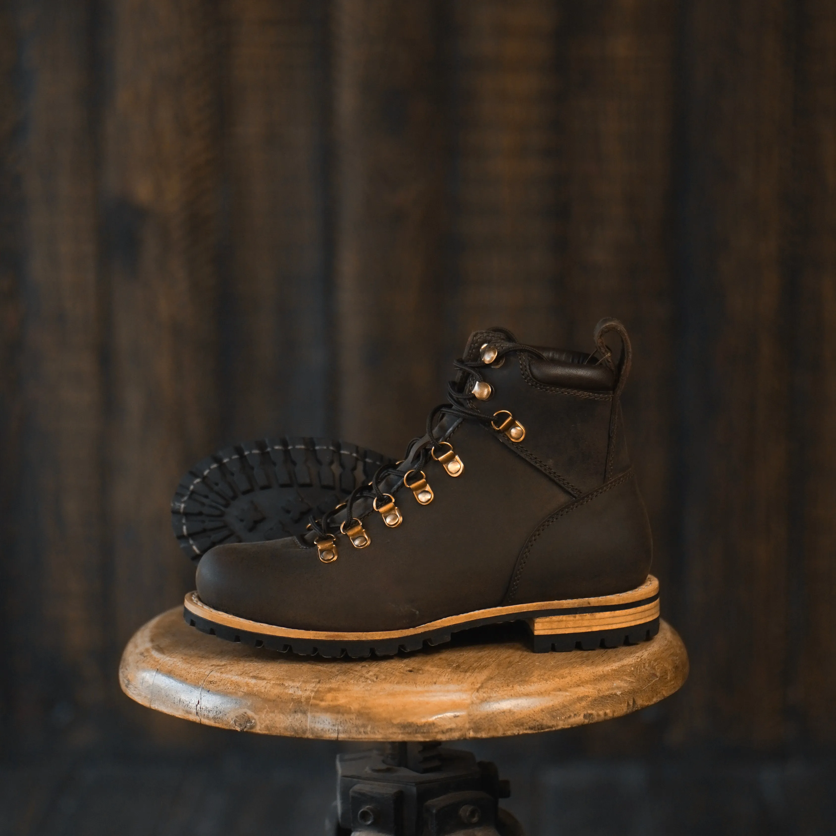 Women Hike Boots (Vintage Brown) Goodyear Welted sold by Craft and Glory product image thumbnail 5