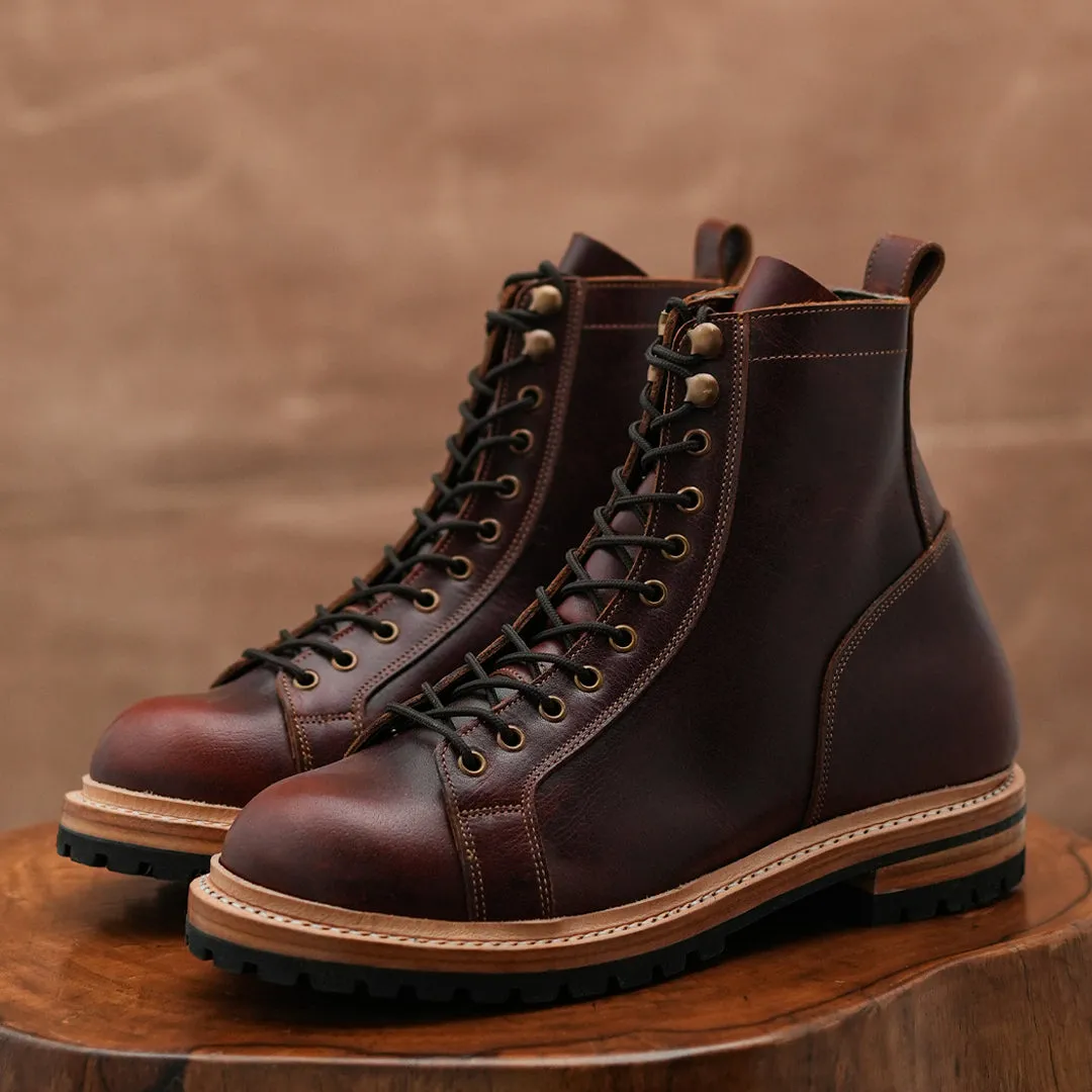 Monkey Explorer Boots 6" (Saddle Tan) Goodyear Welted sold by Craft and Glory product image thumbnail 2