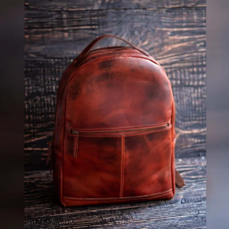 Berlin Backpack (Saddle Tan) sold by Craft and Glory