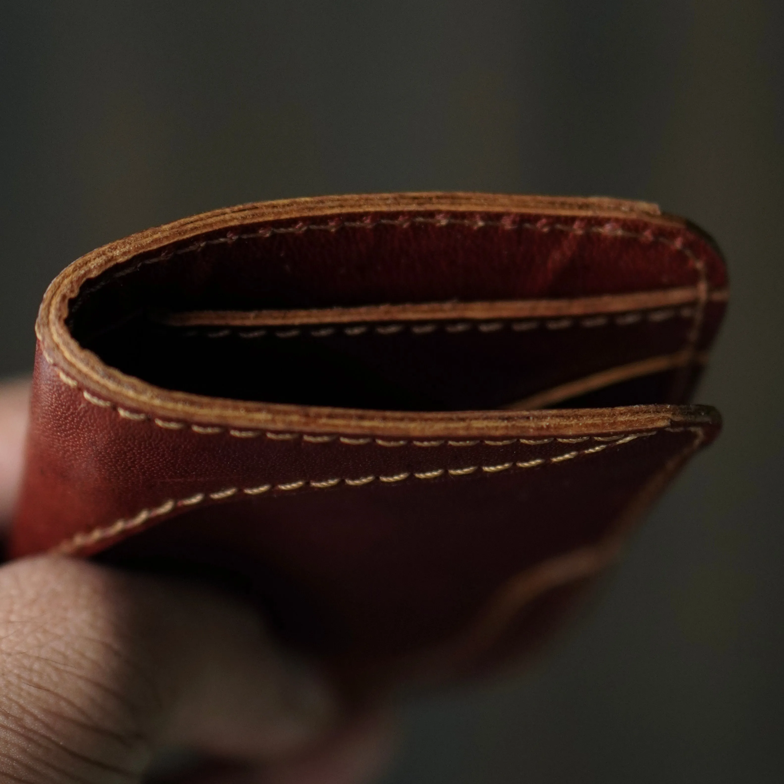 Countryman Vertical Wallet (Saddle Tan) sold by Craft and Glory product image thumbnail 3