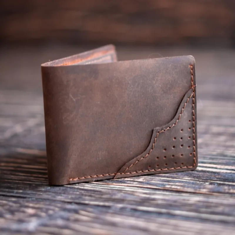 Texas Wallet (Vintage Brown) sold by Craft and Glory