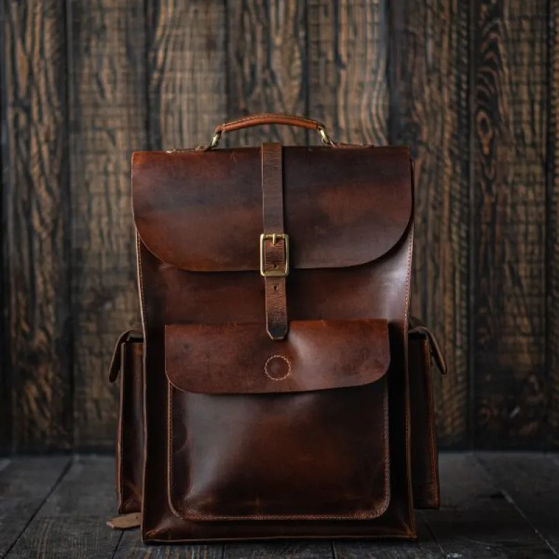 Heritage Backpack (Saddle Tan) sold by Craft and Glory