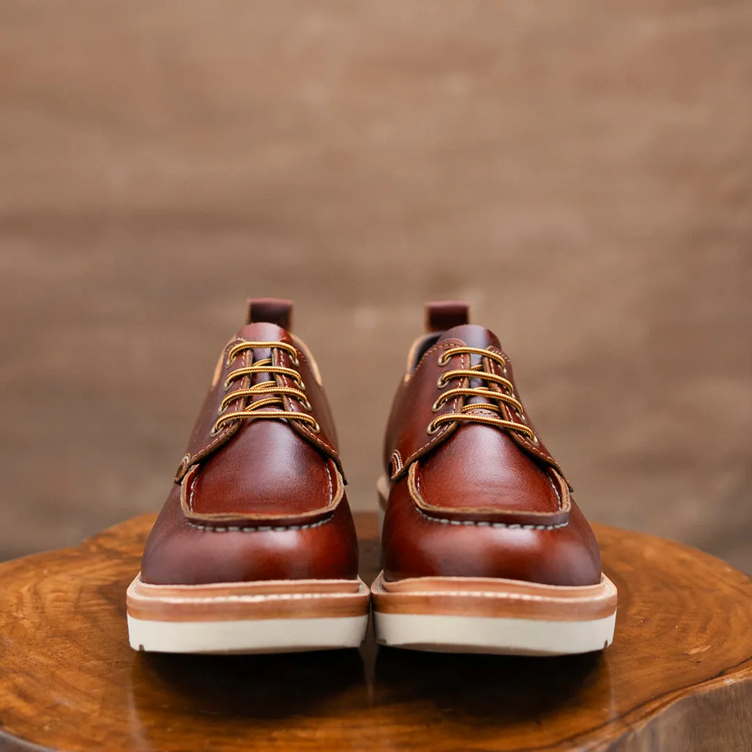 Moc-Toe Shoes (Saddle Tan) Goodyear Welted sold by Craft and Glory product image thumbnail 3
