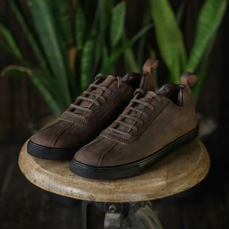 Austin Low Top Sneakers (Vintage Brown) sold by Craft and Glory