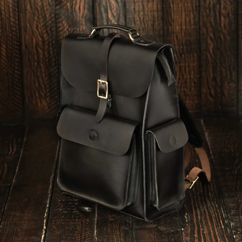Heritage Backpack (Raven Black) sold by Craft and Glory