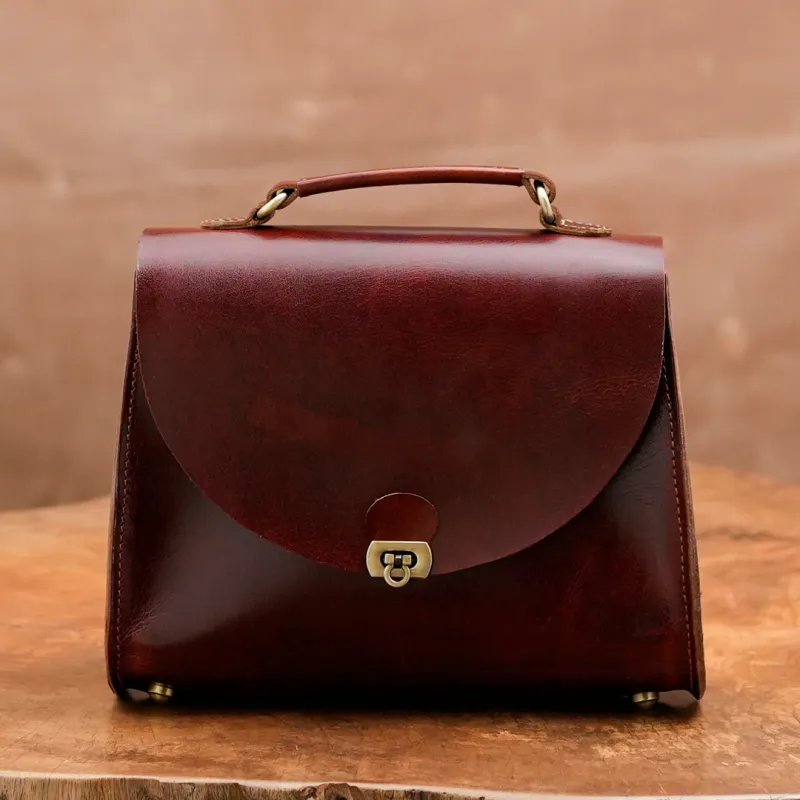 Victoria Handbag (Saddle Tan) sold by Craft and Glory