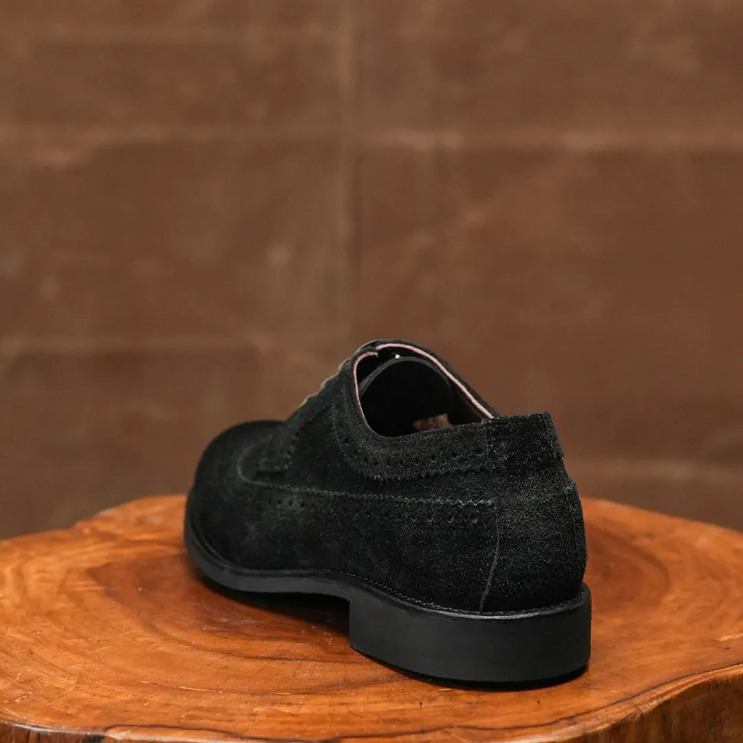Sterling Brogue Shoes (Grizzly Black) Goodyear Welted sold by Craft and Glory product image thumbnail 5