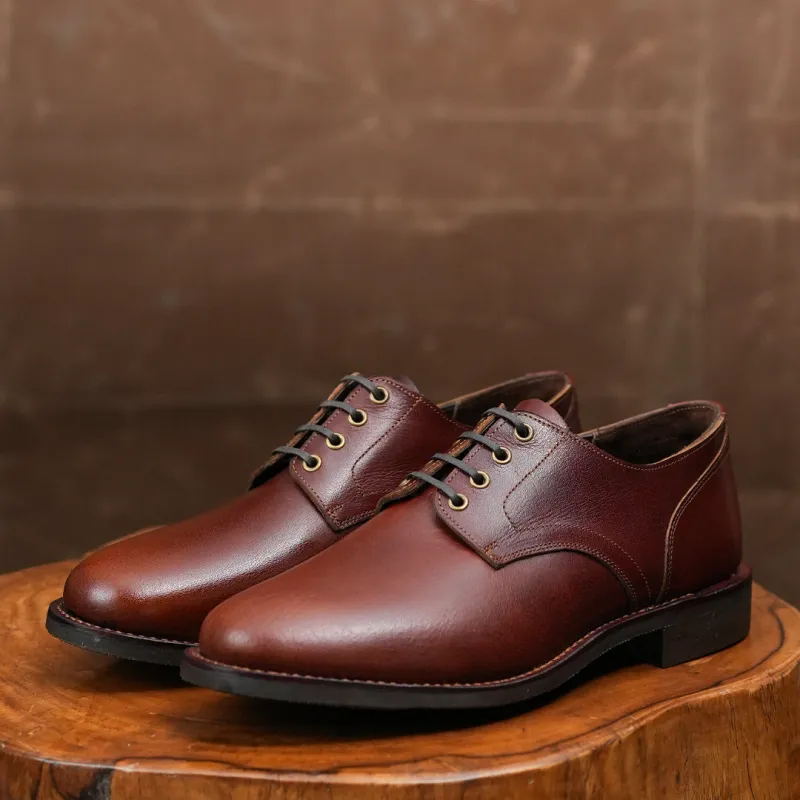 Craft Boondocker Shoes (Saddle Tan) Goodyear Welted made by Craft and Glory