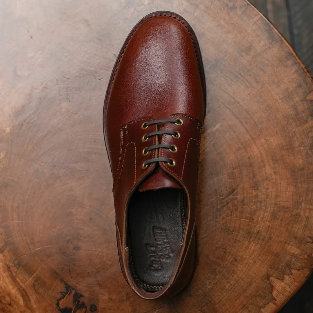 Craft Boondocker Shoes (Saddle Tan) Goodyear Welted sold by Craft and Glory product image thumbnail 4