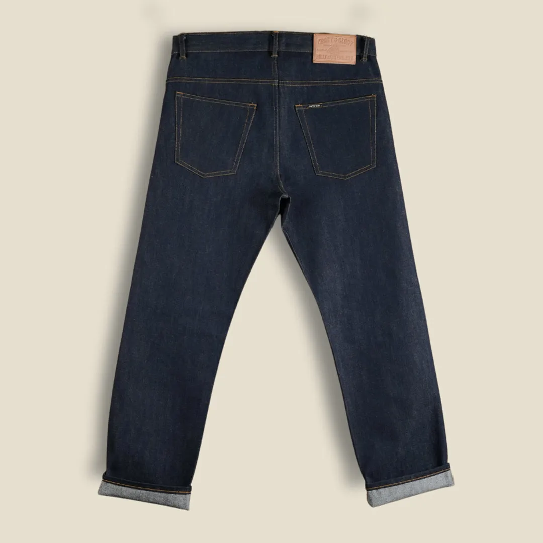 15 Oz Blue Blood Five Pocket 2.0 Selvedge Denim For Men ( Slim Straight) sold by Craft and Glory product image thumbnail 2