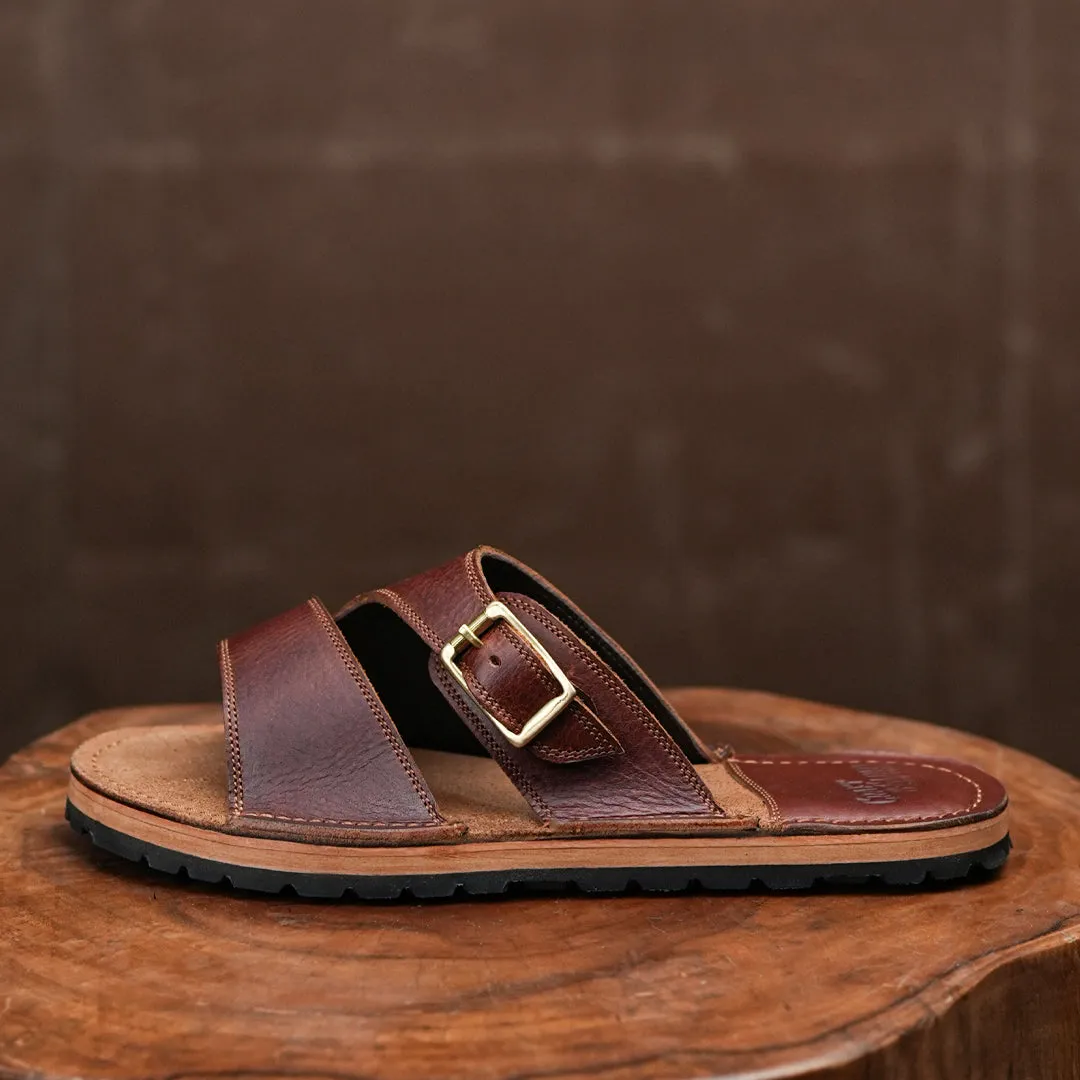 Harbor Slides (Saddle Tan) sold by Craft and Glory product image thumbnail 4