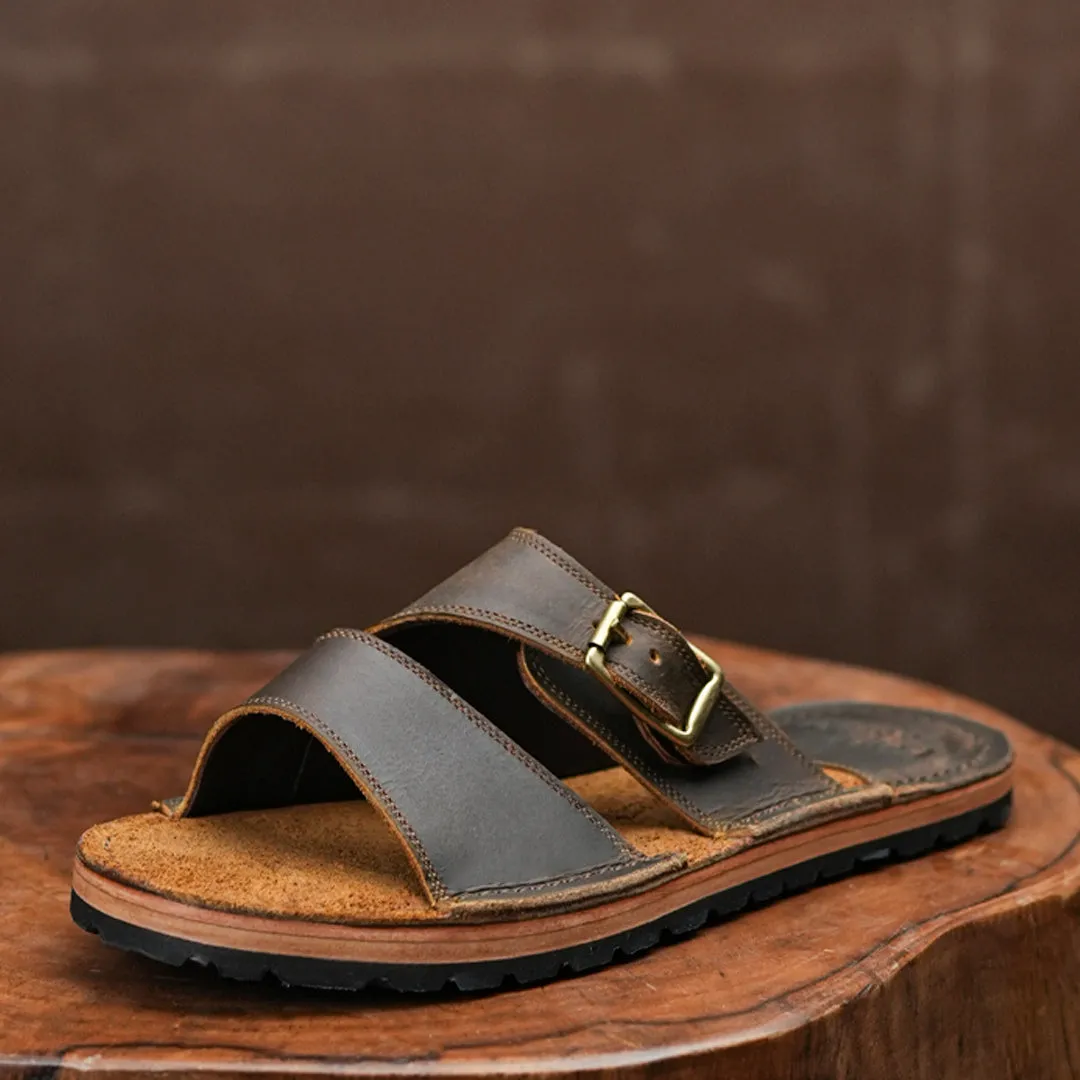Harbor Slides (Vintage Brown) sold by Craft and Glory product image thumbnail 3