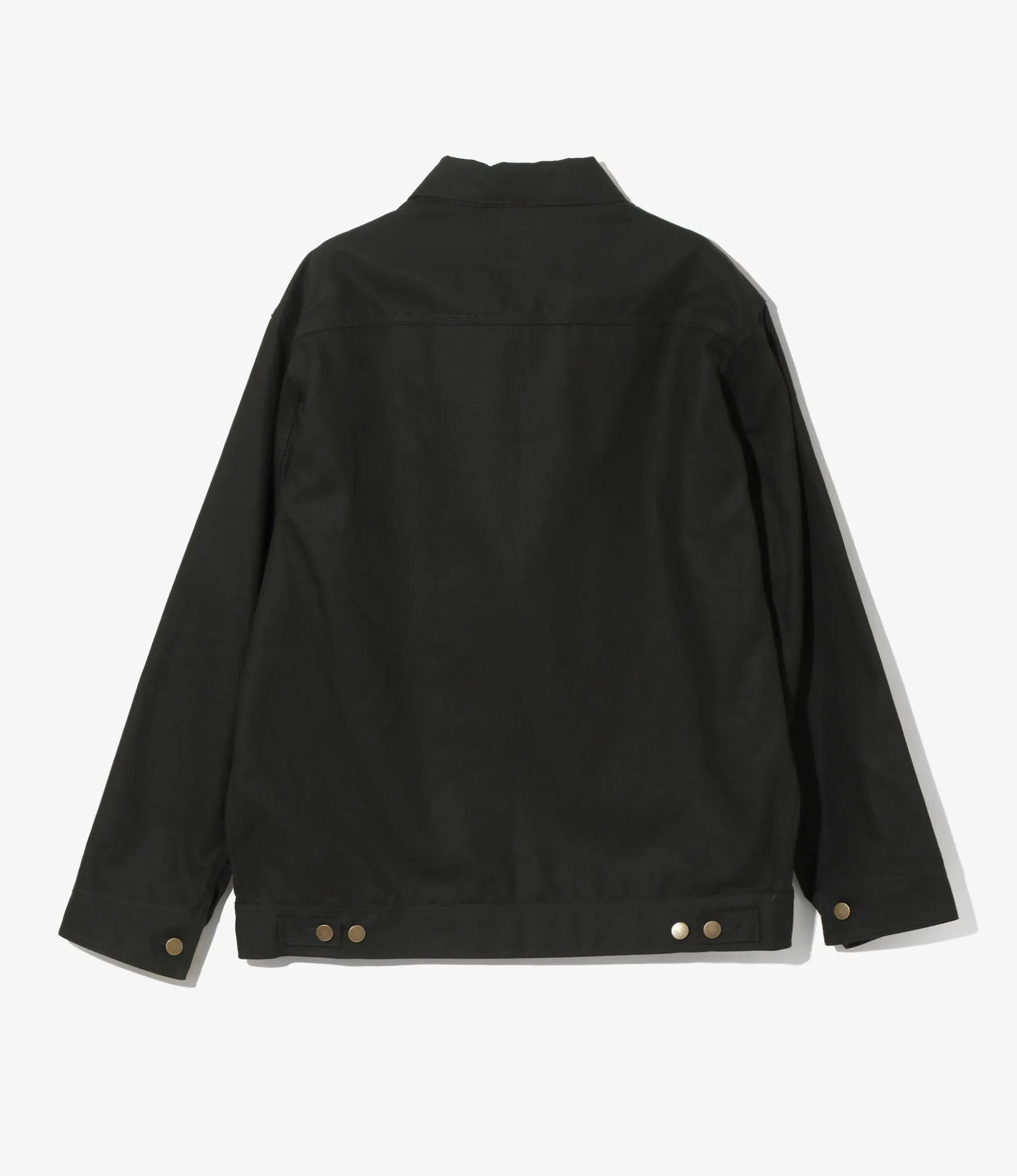 Work Jacket - Black - 11.5oz Cotton Canvas sold by Nepenthes New York product image thumbnail 4