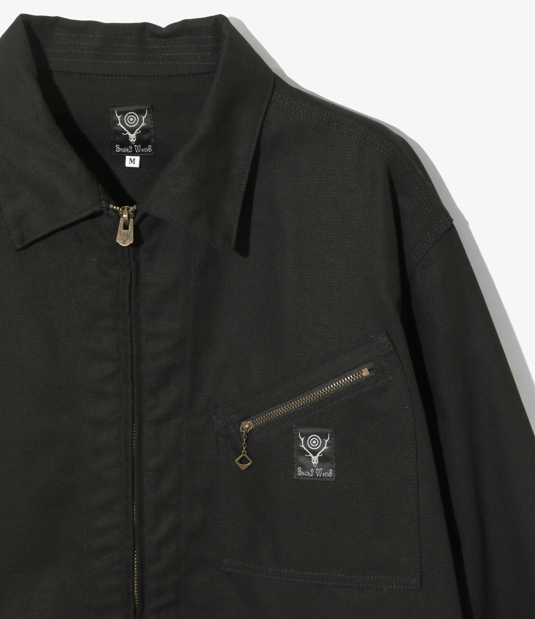 Work Jacket - Black - 11.5oz Cotton Canvas sold by Nepenthes New York product image thumbnail 2