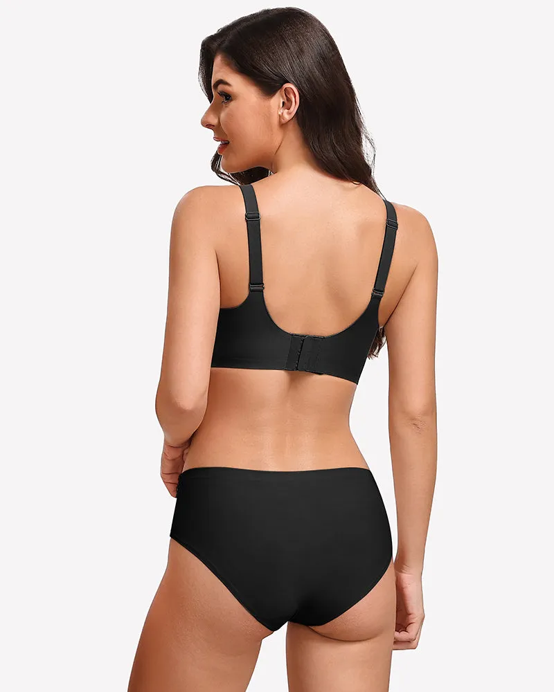 Wireless Wave Seamless Full Coverage Bra sold by Avid Love product image thumbnail 3