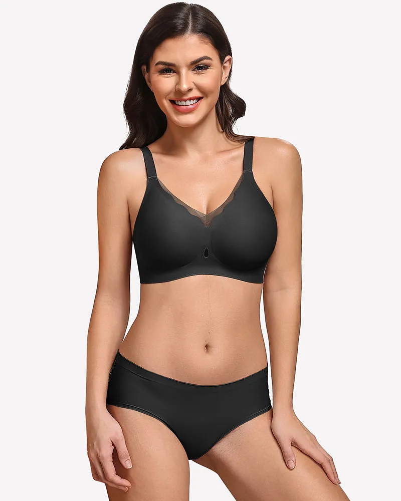 Wireless Wave Seamless Full Coverage Bra sold by Avid Love product image thumbnail 2