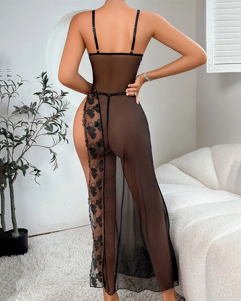 Erotic Pajamas Mesh Sleep Nightgown sold by Avid Love product image thumbnail 3