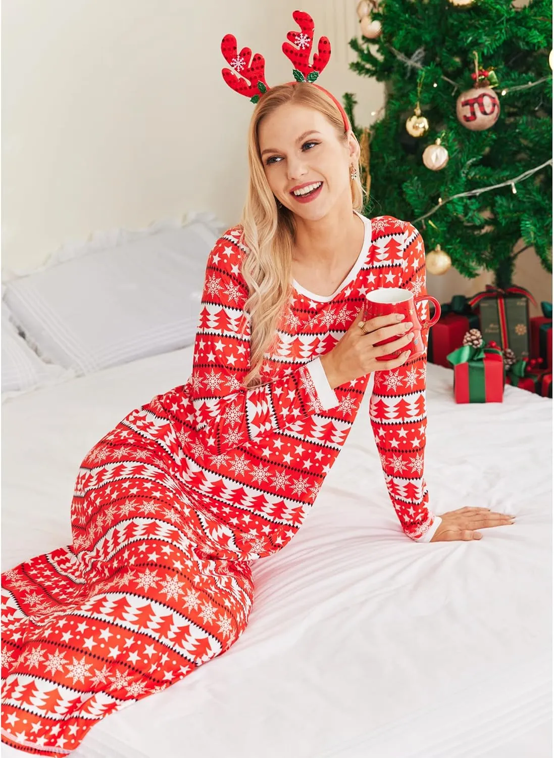 Long Sleeve Full Length Long Nightshirt (US Only) sold by Avid Love product image thumbnail 4