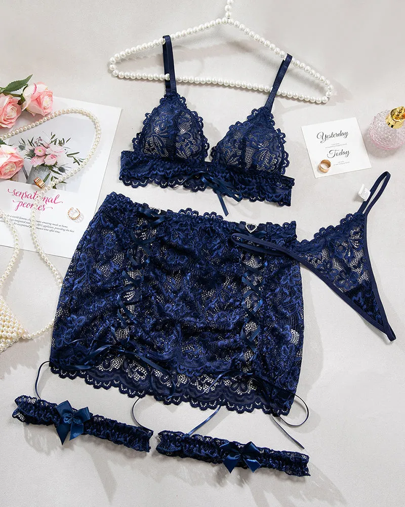 Lace-up Strappy Cutout Skirt Set sold by Avid Love product image thumbnail 5