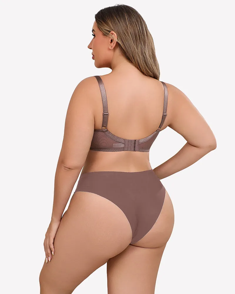 Lace Bra Full Coverage Mesh Bra sold by Avid Love product image thumbnail 5