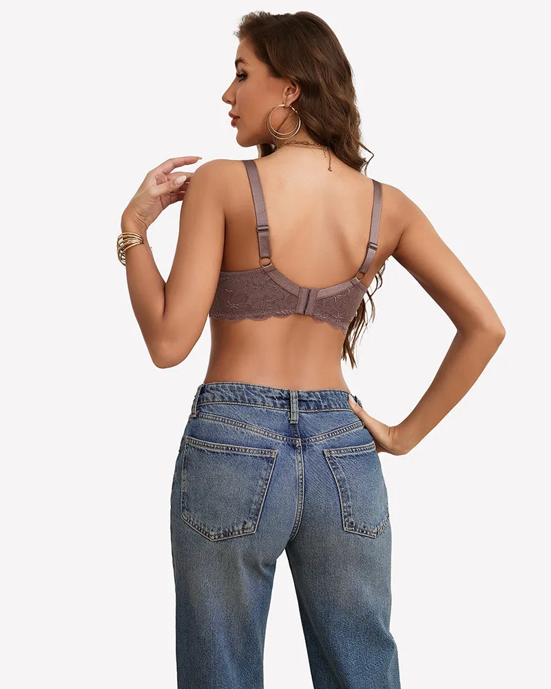 Lifting Lace Underwire Bra for Large Bust sold by Avid Love product image thumbnail 5