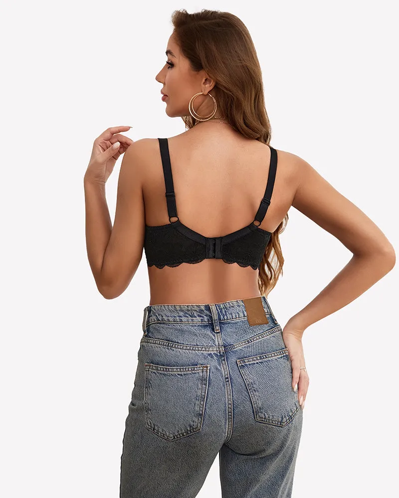 Lifting Lace Underwire Bra for Large Bust sold by Avid Love product image thumbnail 2