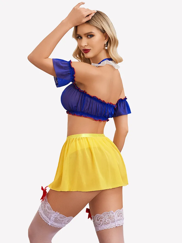 Costumes Mini Skirt Set with Garter Belt (5pack) sold by Avid Love product image thumbnail 4