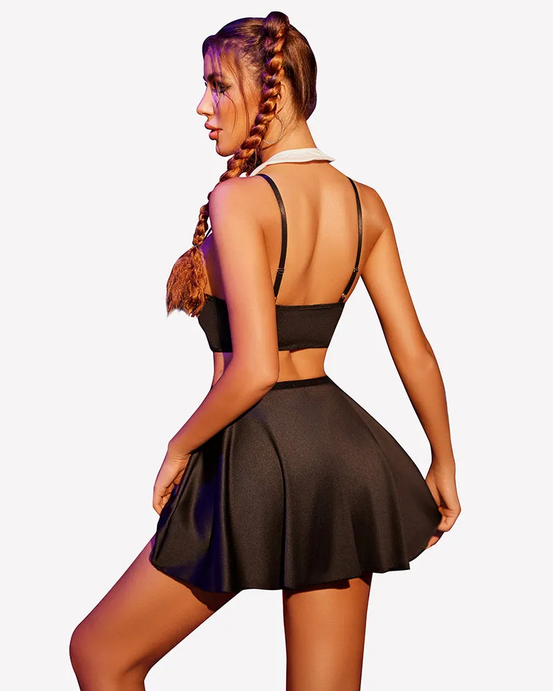 4 Pieces Lingerie Sets Student Costume sold by Avid Love product image thumbnail 3