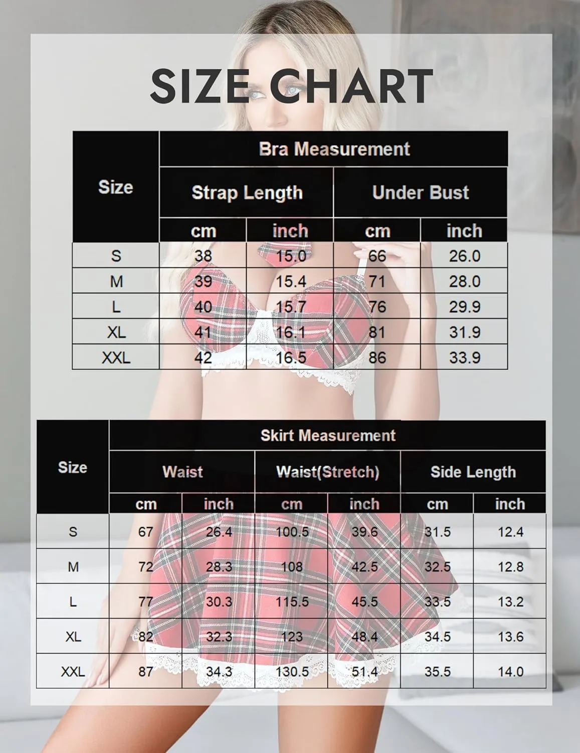 Naughty School Girl Outfit Role Playing Set sold by Avid Love product image thumbnail 4