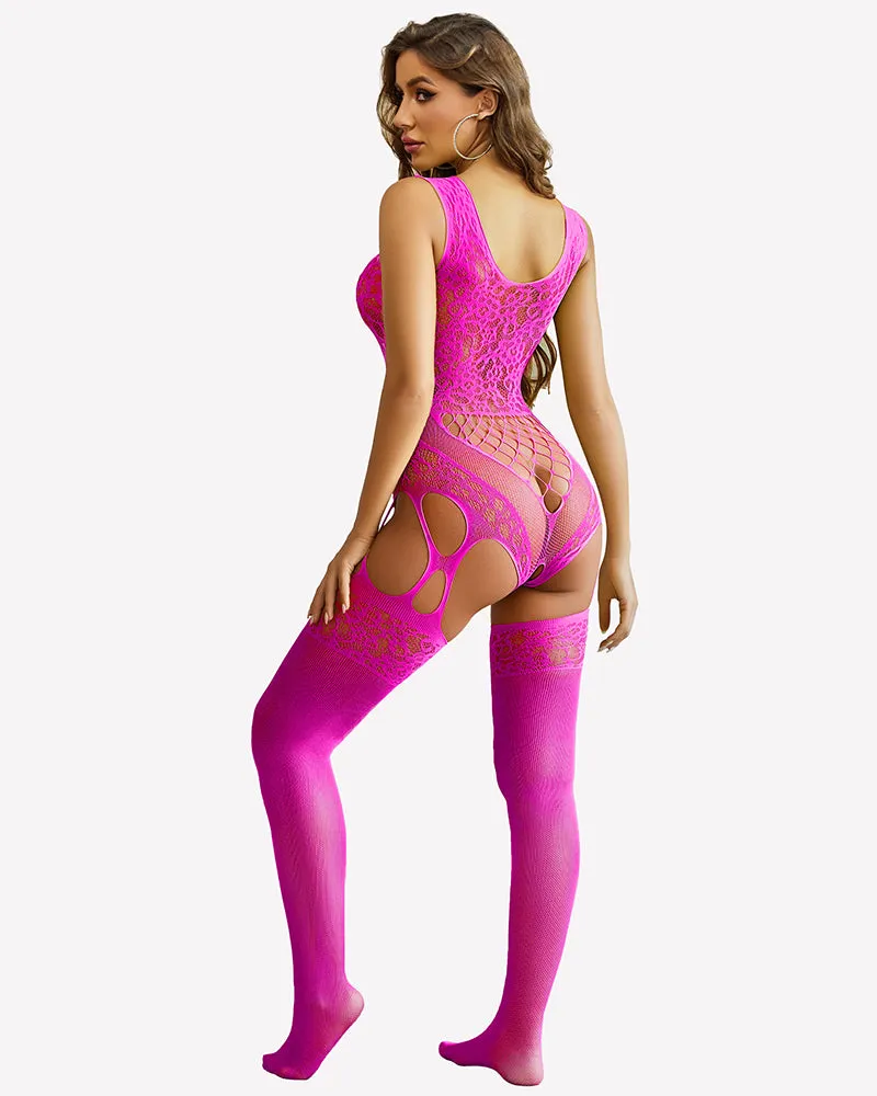 Fishnet Bodysuit Mesh Body Stockings sold by Avid Love product image thumbnail 5