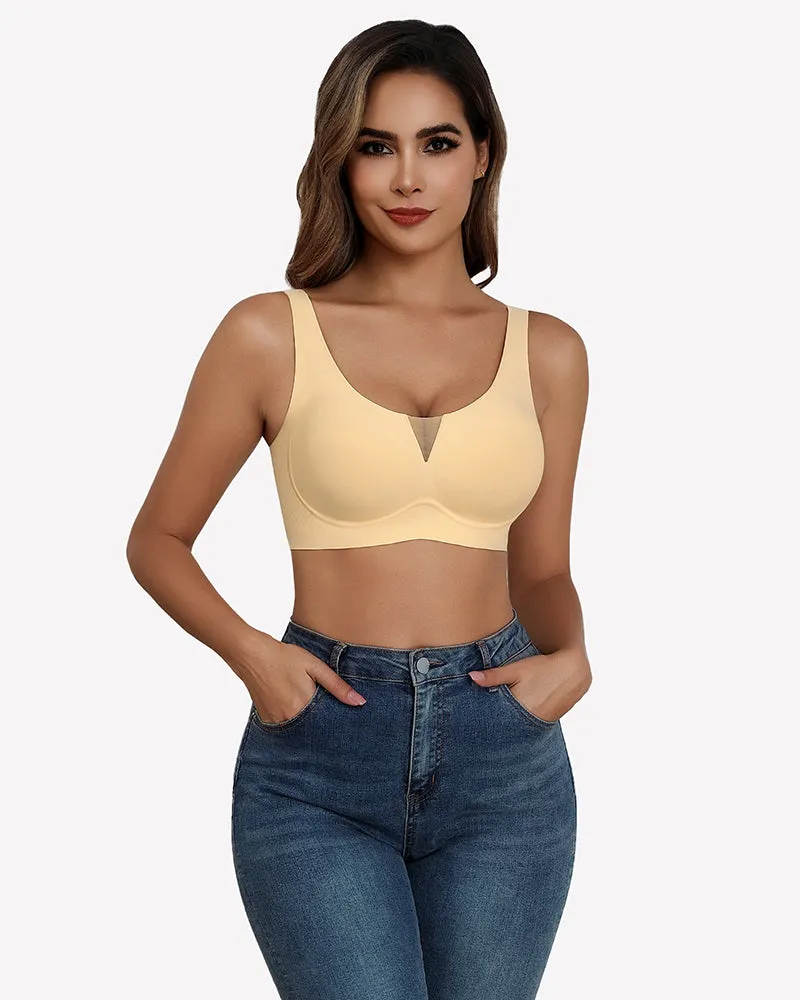 Seamless Deep V Comfort Bra sold by Avid Love