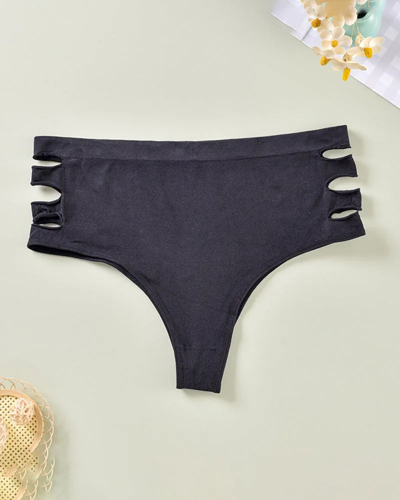 Plus Size High Waist Triangle Panties sold by Avid Love product image thumbnail 5