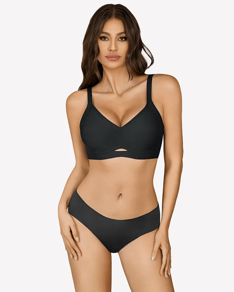 Wireless Push Up Bralette Supportive Bra sold by Avid Love product image thumbnail 4