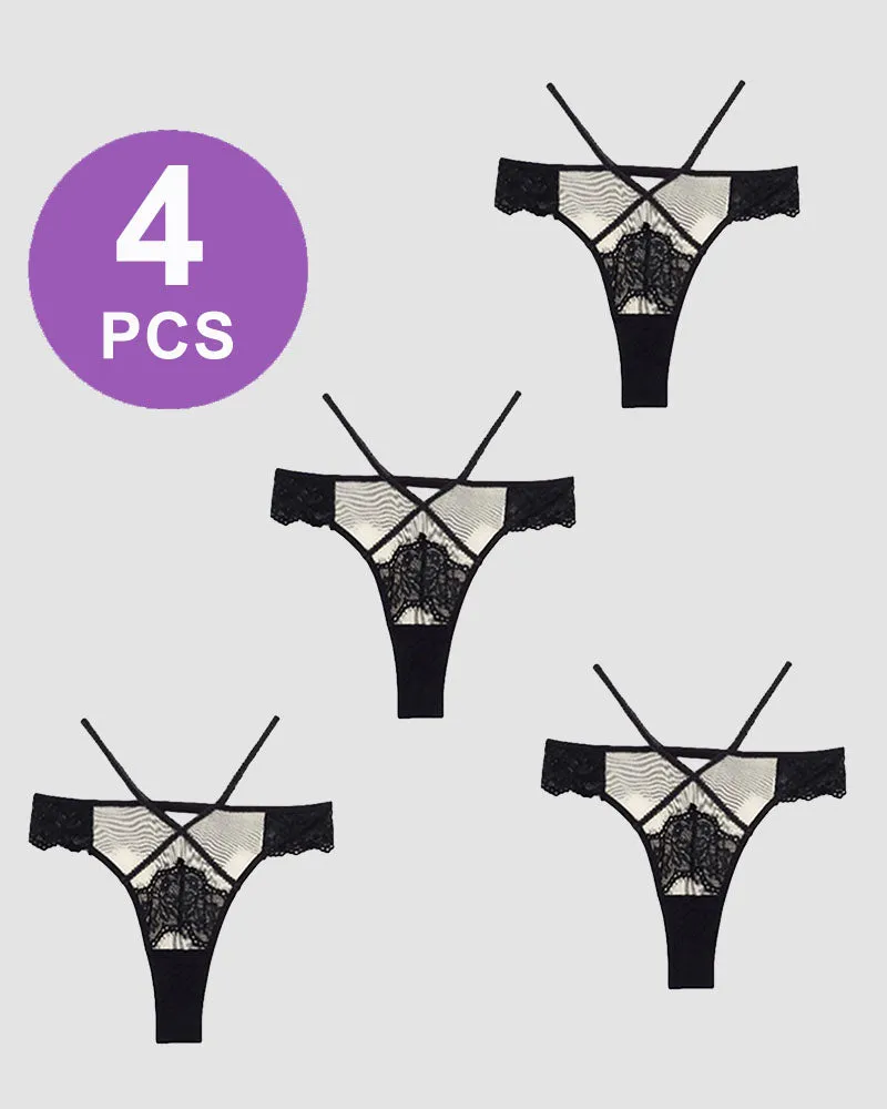 Lace Mid-Rise High Stretch Panties sold by Avid Love product image thumbnail 2