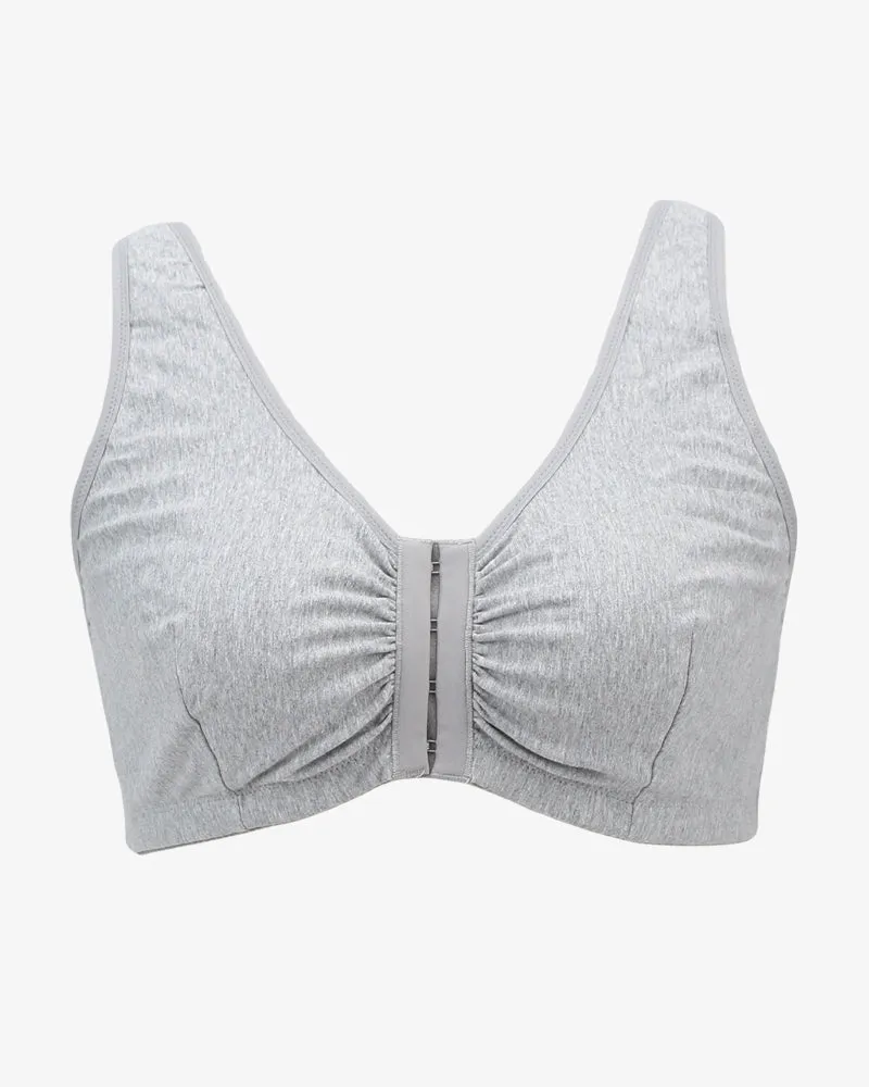 Front Clasp Non-Wired Breathable Bra sold by Avid Love product image thumbnail 5