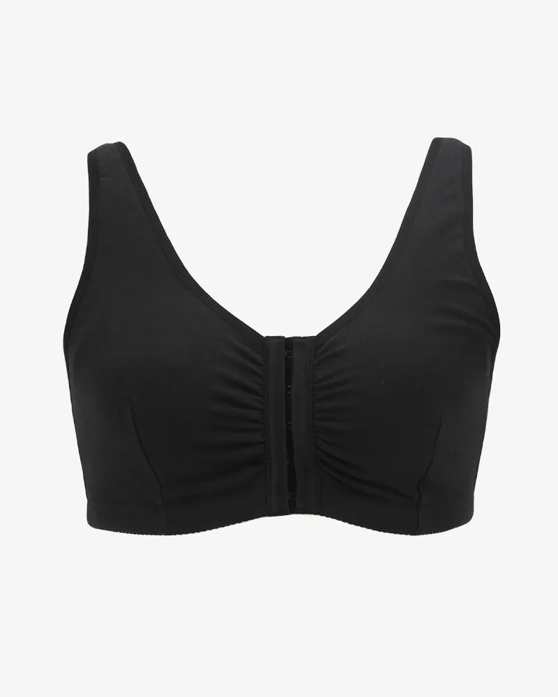 Front Clasp Non-Wired Breathable Bra sold by Avid Love product image thumbnail 2