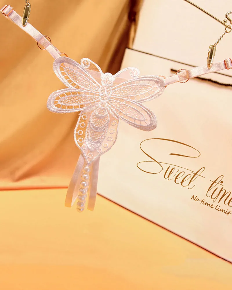 Pearl Crotchless Thong Panties sold by Avid Love product image thumbnail 5