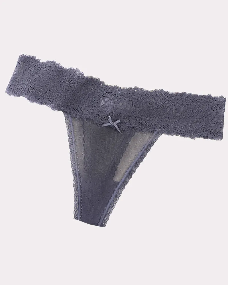 Lace Backless Panties Low Rise Briefs sold by Avid Love product image thumbnail 5