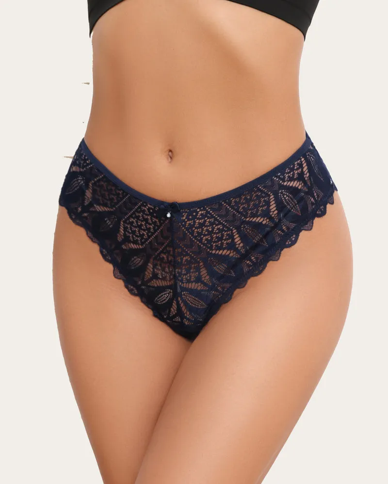 Cheeky Lace Criss Cross Panties sold by Avid Love product image thumbnail 2